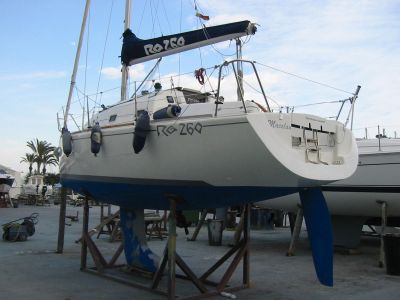 VELERO RONAUTICA RO 260 TIMON DE RUEDA
