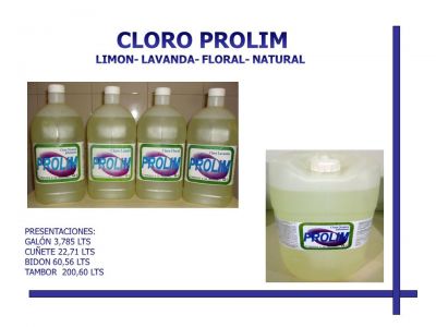 PRODUCTOS DE LIMPIEZA. CLORO, DESINFECTANTE, LAVAPLATOS