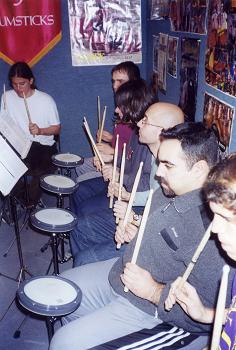 Clases gratis de bateria en Madrid