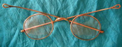 Gafas Chapadas de Oro 1920