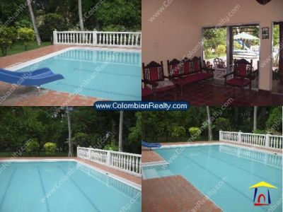  Renta de Fincas de Recreo en Santa Fe de Antioquia (Antioquia -Colombia) C�d.10486