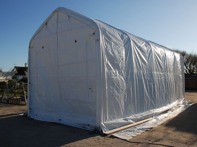 Carpa de barcos 4x14x4,5x5,5 m