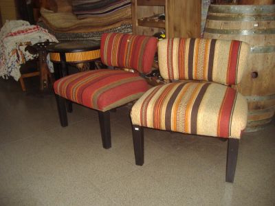 Silla matera tapizada