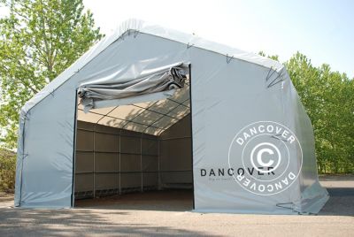 Carpa de almac�n grande Titanio 8 x 15 x 3 x 5 m