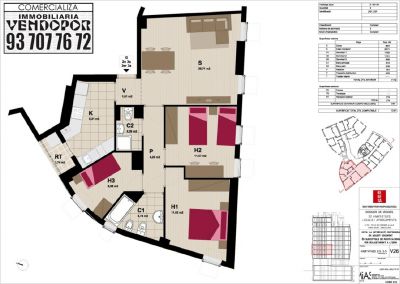 Vivienda en Venta de Obra nueva en Torre Baro - Zona Nord de Barcelona