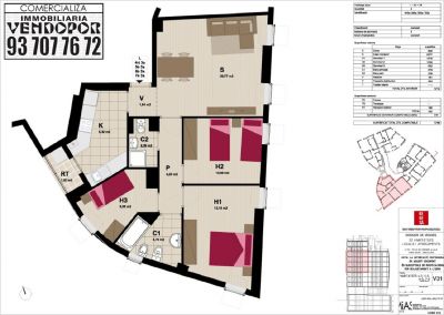 Piso en venta en Torre Baro junto a Vallbona en Nou Barris