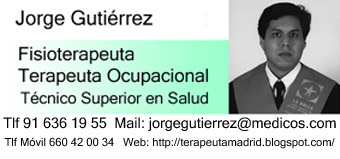 Fisioterapeuta, Terapeuta Ocupacional y Logopeda a domicilio