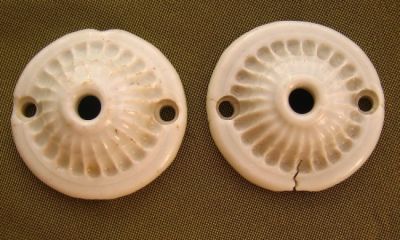 2 Aislantes Retro de Porcelana