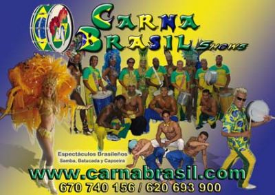 Espectaculos Brasile�os - Samba y Carnaval, Batucada, Capoeira