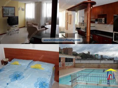 Furnished Luxury Apartments in Medellin (Poblado - Colombia) Cod.11627