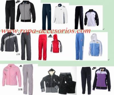 vender chandal de marca Nike, Adidas, NBA, Puma