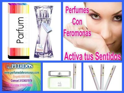 FEROMONAS ACTIVA TUS SENTIDOS 2 PERFUMES POR $69.990 MAS DE 6.500 CLIENTES LO RECOMIEDAN