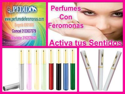 FEROMONAS ACTIVA TUS SENTIDOS 3 PERFUMES POR $45.000 MAS DE 6.500 CLIENTES LO RECOMIEDAN