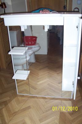 !!! OCASION ��� PACK COMPLETO DE MUEBLE DE BA�O CON LAVABO, ESPEJO Y GRIFO