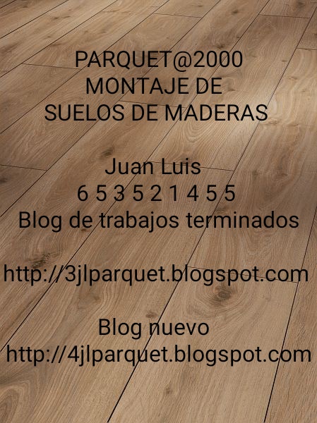 Suelos de maderas laminados 