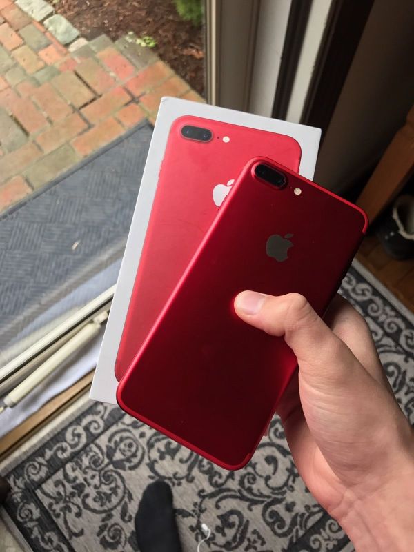Apple iPhone 7 Plus RED 128 GB - Fbrica Desbloqueado WhatsApp: +447452264959