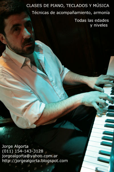Profesor piano, teclados, musica