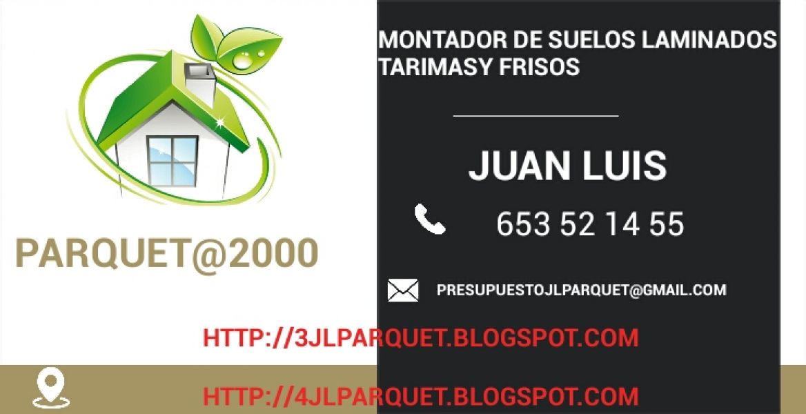 Montador de suelos laminados tarimas y frisos
