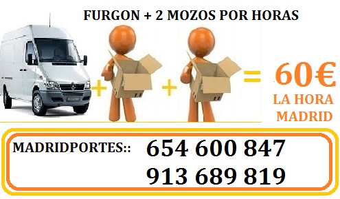 Mudanzas integrales/portes baratos en barajas,boadilla del monte