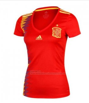 Camiseta Seleccion Espana Primera Mujer 2018