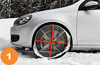 Tienda de cadenas de nieve
