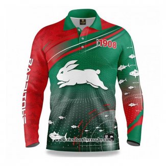 Camiseta NRL South Sydney Rabbitohs Rugby 2022 Fish Finder Barato