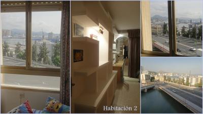 HABITACION CENTRICA EN MALAGA CON VISTAS AL MAR