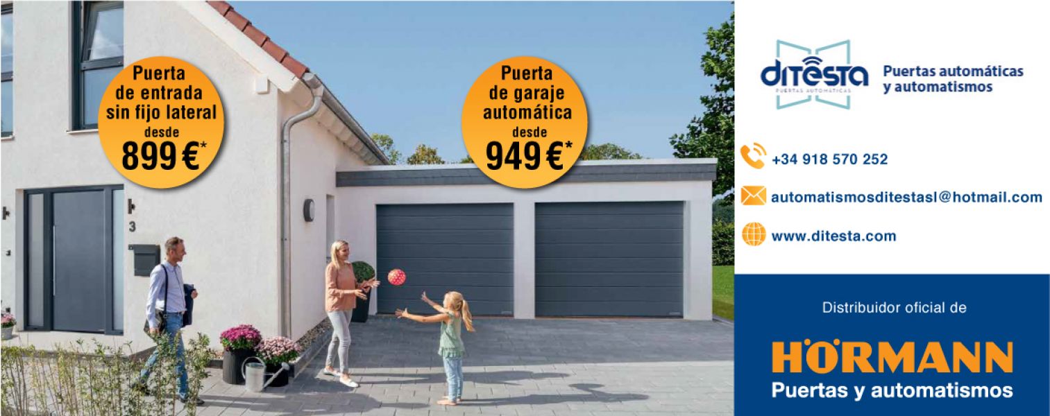 Puertas de garaje y automatismos 