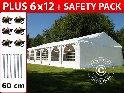 Venta! Carpa para fiestas Plus 6x12 m PVC