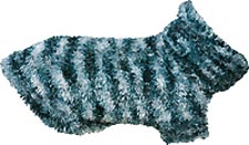 Jersey de peluche gris supercalentito para perros