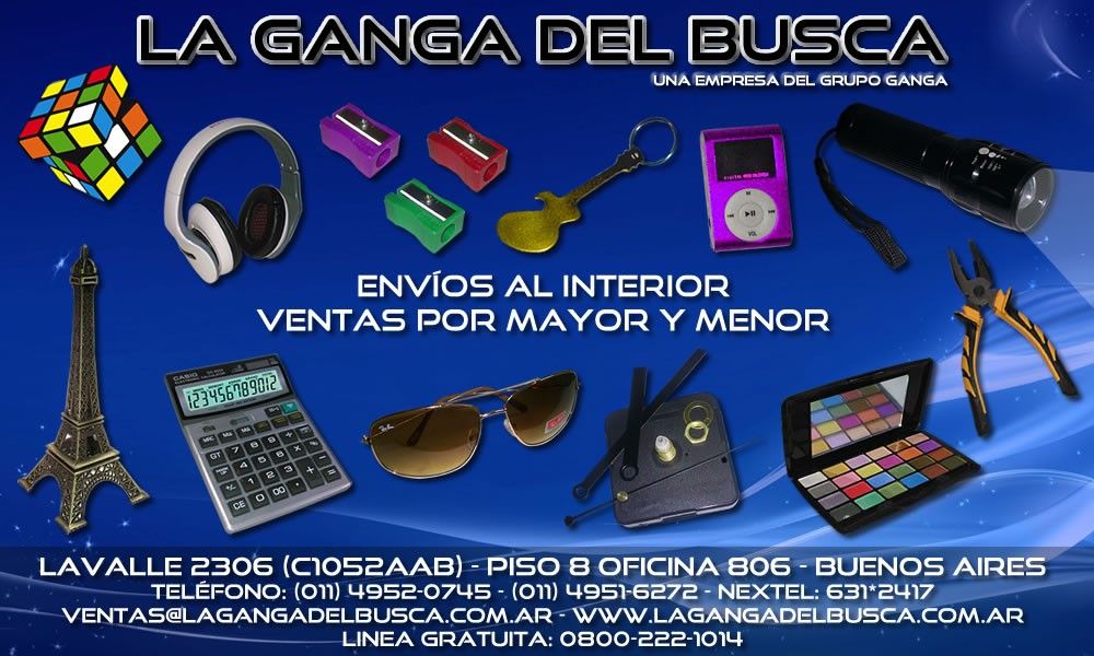 Mayorista de Jugueteria , Herramientas, computacin,regalos,relojeria, electronica, bazar, Herramien