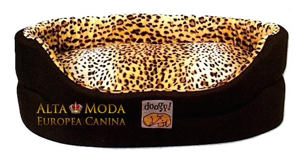 Cama leopardo para perros