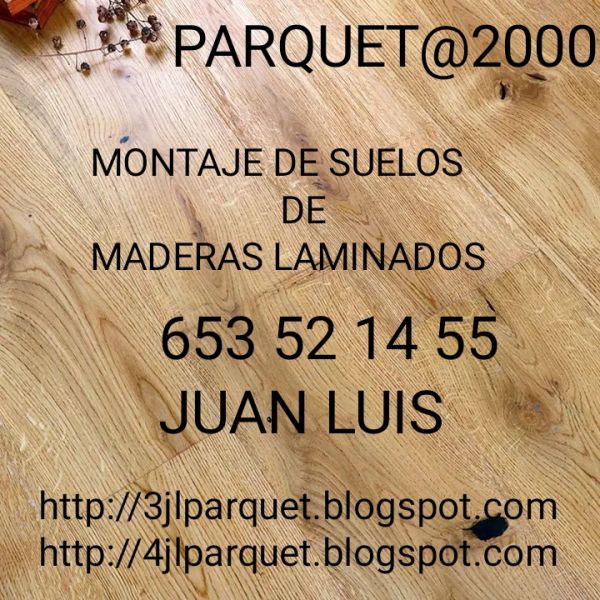 Instalacion suelos de maderas laminados 