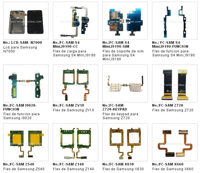 Vendemos accesorios y repuestos para celulares por mayor en china