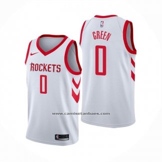 Camiseta Houston Rockets Jalen Green Association Blanco