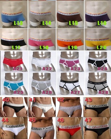 Para el calzoncillos Calvin Klein marca, la mayora de ellos son: 10-30 unidades: 4.5 euros por cada