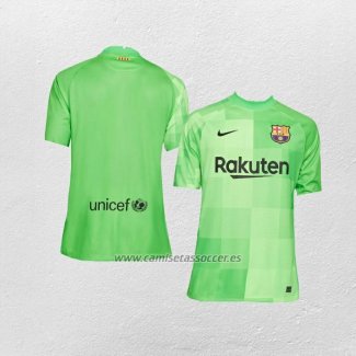 Camiseta Barcelona Portero 2021-22 Verde