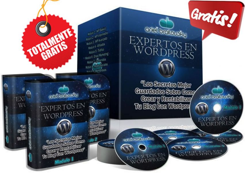 Adquiera el curso para wordpress: util, sencillo y barato.