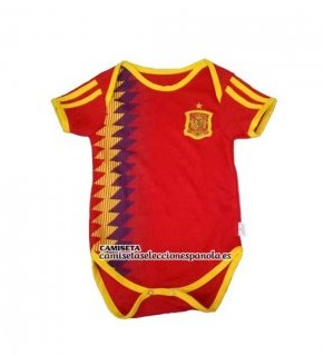 Camiseta Seleccion Espana Primera Bebe 2018