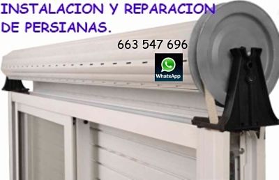 Persianas, instalaci�n y reparaci�n.