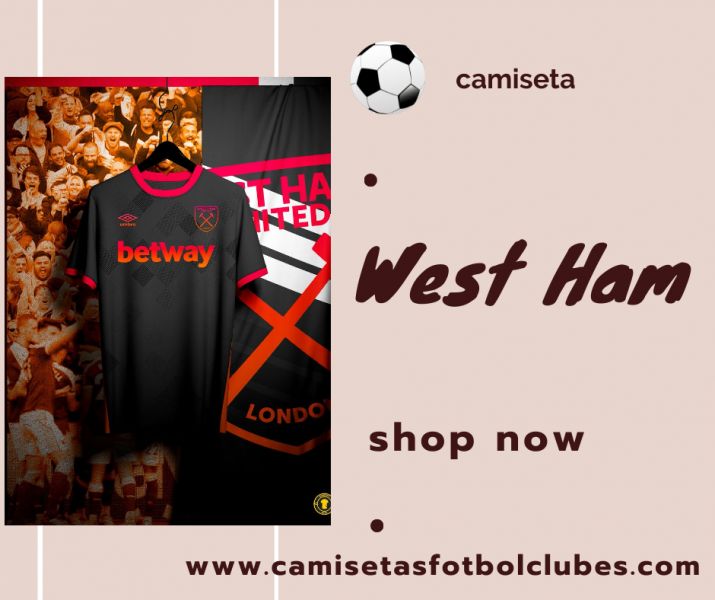 Camiseta West Ham Segunda 2022/23