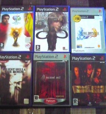 Vendo varios juegos PS2