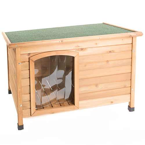 Caseta para perros Technical Pet de madera con puerta