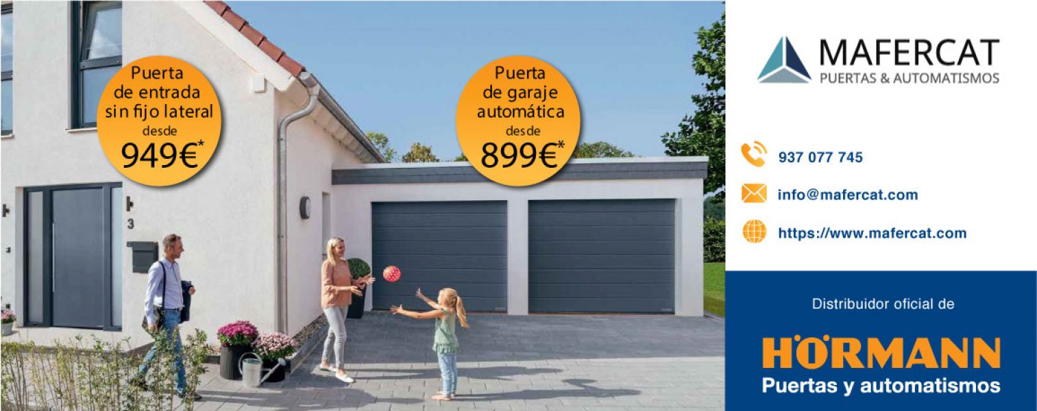 Puertas de entrada y garaje automticas
