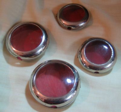 4 Fundas de Reloj de Bolsillo de Metal