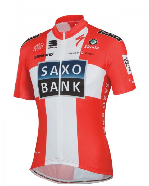 Maillot velo Saxo Bank