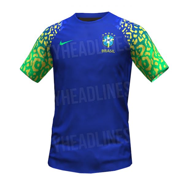Nueva camiseta del Brasil 2022
