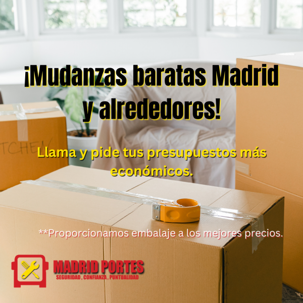 Pequeos portes.lu-do(6(5)4(6)oo(8)47 en barrio del Pilar,Villaverde