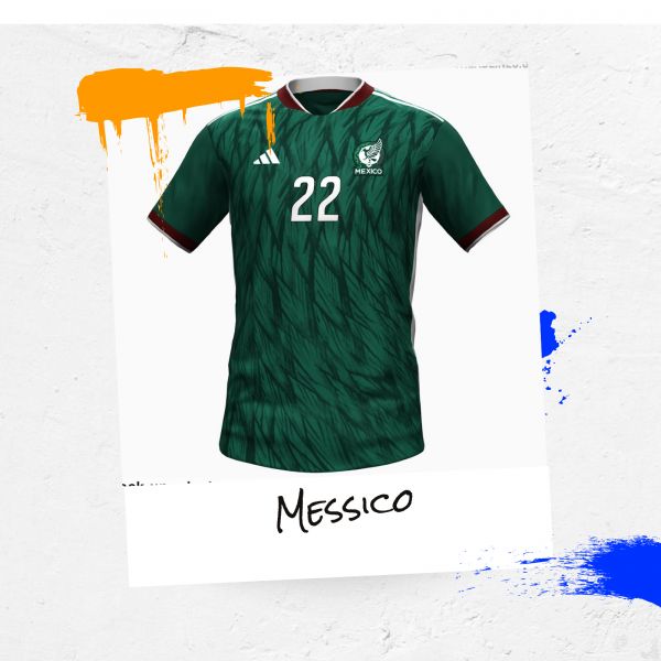Camiseta Local Mxico 2022