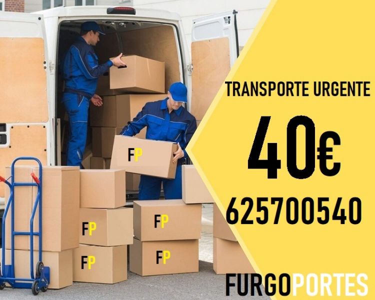 Portes en Fuencarral  “Sólo Transporte” 40€ (625700540)